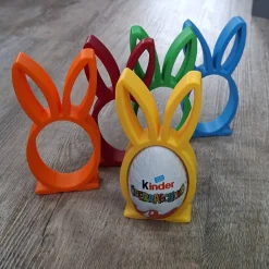 Osterhasen-Ü-Ei-Halter / Hasendeko / Hasenserviettenring / Ostergeschenk