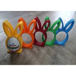 Osterhasen-Ü-Ei-Halter / Hasendeko / Hasenserviettenring / Ostergeschenk