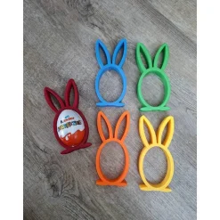 Osterhasen-Ü-Ei-Halter / Hasendeko / Hasenserviettenring / Ostergeschenk