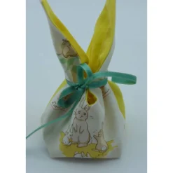 Osterhasen-Stoff-Beutelchen, Geschenkverpackung Ostern
