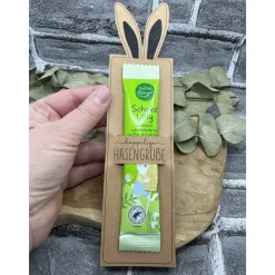 Osterhasen-Verpackung Kraftpapier I Schokoladen Verpackung I Handgeschnitten I Ostern