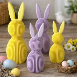 Osterhase,Osterhasen Deko aus dem 3D Drucker – moderner Deko Hase in Wunschfarbe