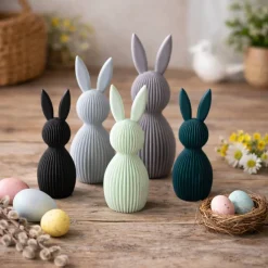 Osterhase,Osterhasen Deko aus dem 3D Drucker – moderner Deko Hase in Wunschfarbe
