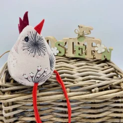 Osterhuhn ca. 10x15 cm, Vogel ,Hängedeko, Osterdeko, Ostergeschenk