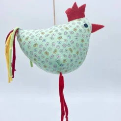 Osterhuhn ca. 10x15 cm, Vogel ,Hängedeko, Osterdeko, Ostergeschenk