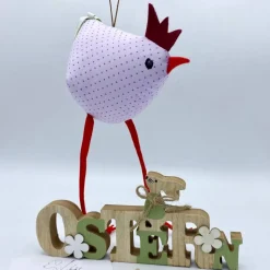 Osterhuhn ca. 10x15 cm, Vogel ,Hängedeko, Osterdeko, Ostergeschenk