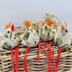 Osterhuhn ca.7x10cm, Vogel ,Hängedeko, Osterdeko, Ostergeschenk,