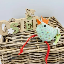 Osterhuhn ca.7x10cm, Vogel ,Hängedeko, Osterdeko, Ostergeschenk,