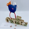 Osterhuhn ca.7x10cm, Vogel ,Hängedeko, Osterdeko, Ostergeschenk,