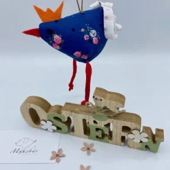 Osterhuhn ca.7x10cm, Vogel ,Hängedeko, Osterdeko, Ostergeschenk,