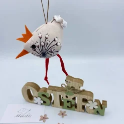 Osterhuhn ca.7x10cm, Vogel ,Hängedeko, Osterdeko, Ostergeschenk,