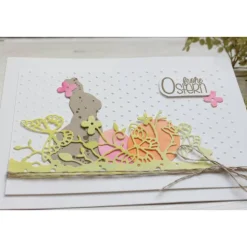 Osterkarte - Ostergrüße mit Osterei