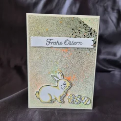 Osterkarte / Osterhase / Frohe Ostern / Grußkarte Ostern / Ostern Geschenke / Geschenkidee