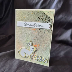 Osterkarte / Osterhase / Frohe Ostern / Grußkarte Ostern / Ostern Geschenke / Geschenkidee