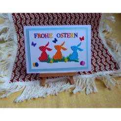 Osterkarte,Frohe  Ostern,