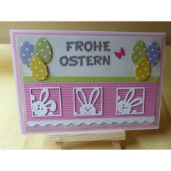 Osterkarte,Frohe  Ostern,