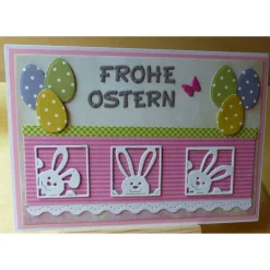 Osterkarte,Frohe  Ostern,