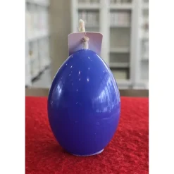 Osterkerze - Osterei - Dunkelblau oder Gelb -