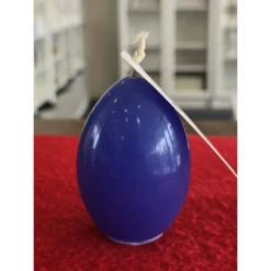 Osterkerze - Osterei - Dunkelblau oder Gelb -