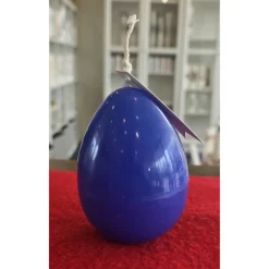 Osterkerze - Osterei - Dunkelblau oder Gelb -