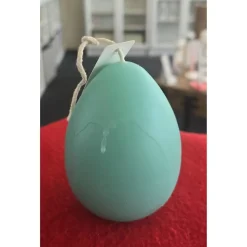 Osterkerze - Osterei - Minzgrün -