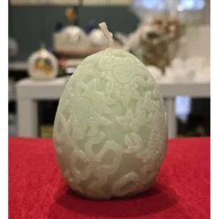 Osterkerze - Osterei - Zartgrün