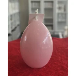 Osterkerze - Osterei in drei Größen - Rosa -