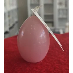 Osterkerze - Osterei in drei Größen - Rosa -