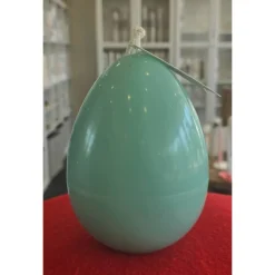 Osterkerze XL - Osterei - Minzgrün -