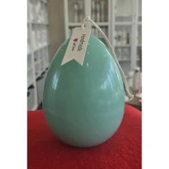 Osterkerze XL - Osterei - Minzgrün -