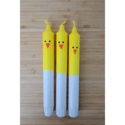 Oster-Kerzen Küken und Huhn