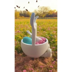 Osterkorb für kleine Geschenke – Nachhaltig, bunt & einzigartig