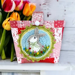 Osterkorb  Osternest Henkeltasche Utensilo