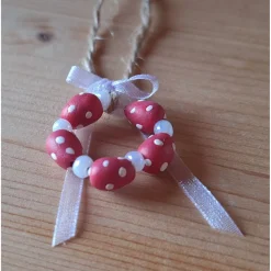 Osterkranz  Ostereier  Miniatur  1:12 Wichteltür  Fee  Ostern