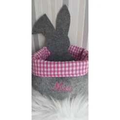 Osterkörbchen 2 in 1 auf Wunsch mit Namen