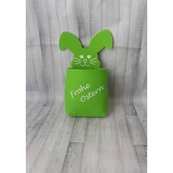 Osterkörbchen aus Filz personalisiert – Handgemachtes Ostern Körbchen mit Wunschname