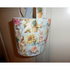 Osterkörbchen aus Stoff Utensilo Osterhase Hase, Osterdekoration, Unikat hessmade