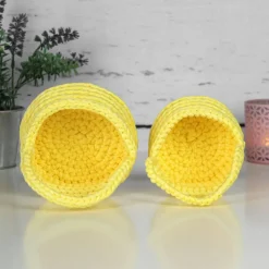 Osterkörbchen mit Henkel | Ostern | Osternest | Häkelkorb | Osterkorb