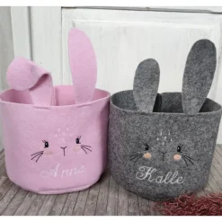 Osterkörbchen personalisiert mit Namen
