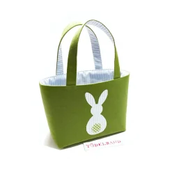 Osterkörbchen Stoffkörbchen Kinderkörbchen Kindertasche ...Tüdelhäschen... moosgrün...hellblau...