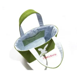 Osterkörbchen Stoffkörbchen Kinderkörbchen Kindertasche ...Tüdelhäschen... moosgrün...hellblau...