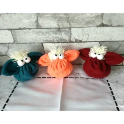 Osterlamm Ostern Plüschtier Schaf  in Petrol, Neonorange oder Bordeaux