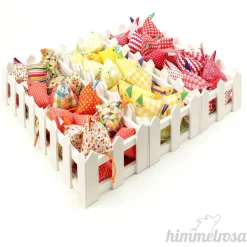 Ostern, 6 DekoHühner in Chickenbox, Osterdeko