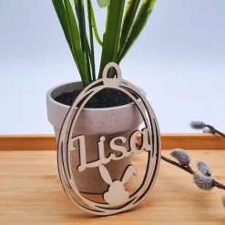 Ostern Anhänger personalisiert