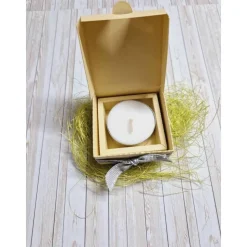 Ostern Geschenkbox für Teelicht – Handgemachte Geschenkidee im österlichen Design