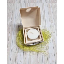 Ostern Geschenkbox für Teelicht – Handgemachte Geschenkidee im österlichen Design