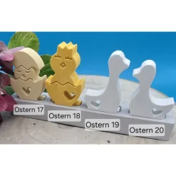 Ostern Steckerchen – Handgemachte Deko in Pastell zum Sammeln & Kombinieren