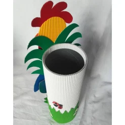 Osternest Hahn mit Geschenkbox als Osterkörbchen oder Frühlingsdeko, originelles, Osternest, Tischdeko, Osterhase