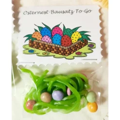 Osternest To-Go, Osternestbausatz, Ostern, Frühling, Osterhase, Mitbringsel, Mitgebsel, Geschenk, Ostergeschenk, Kleinig