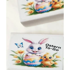 OsternTo-Go in der Schachtel, Hase, Ostern, Frühling, Osterhase, Mitbringsel, Mitgebsel, Geschenk, Ostergeschenk, Kleini